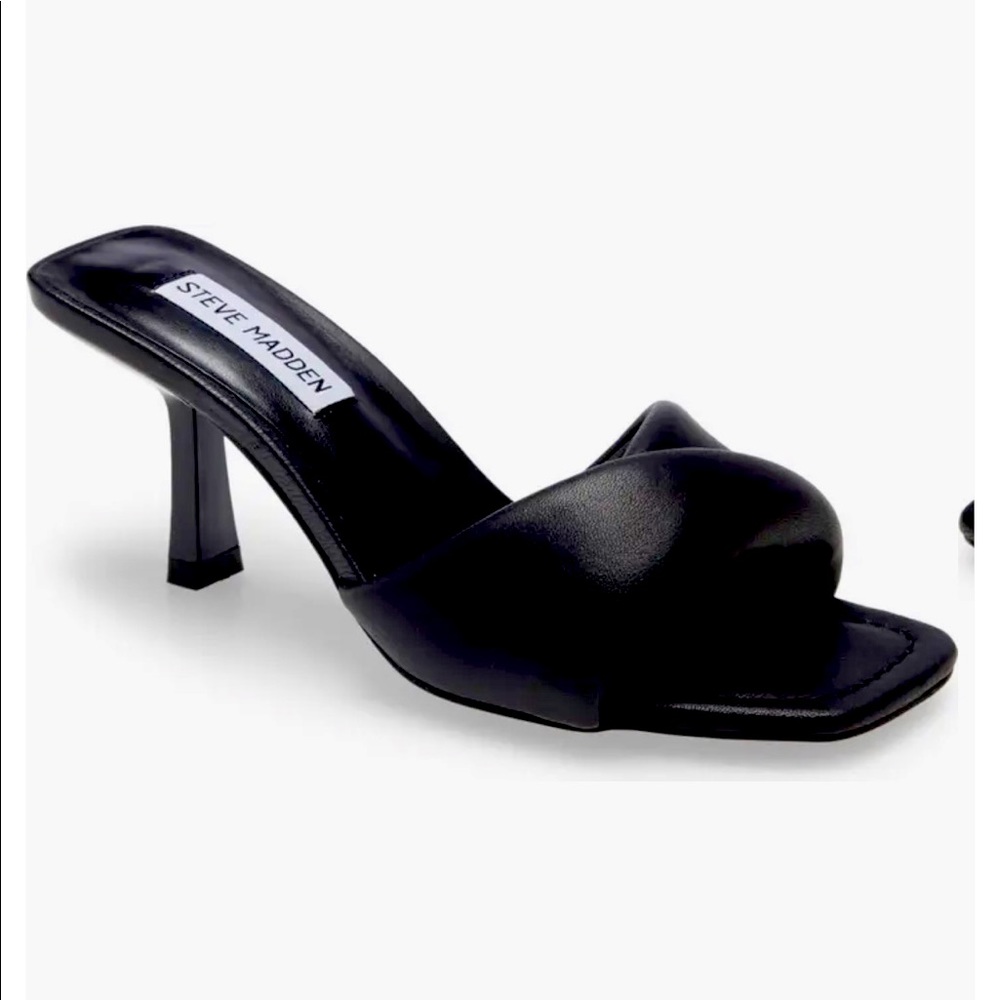 Steve Madden, Size 7, Black heels